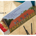 Special House Match Box w/ 140 Count Matches (112mm x55mmx 30mm x47mm)